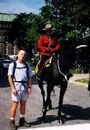 The mountie and me ...