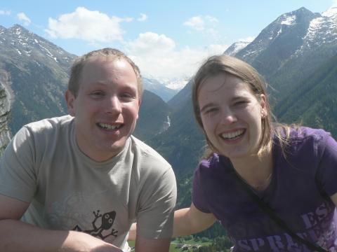 Falko and Daniela in Austria